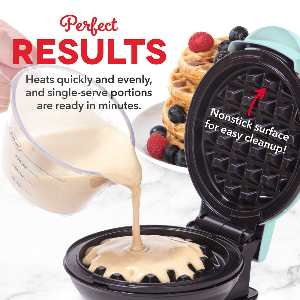 Mini Waffle Maker 2-Packs M5　a7 Nj