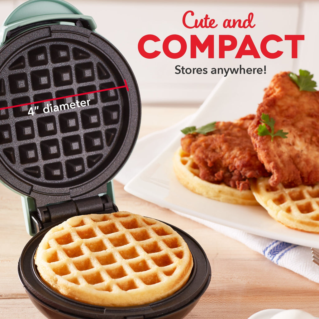 Mini Waffle Maker 2-Packs M5　a7 Nj