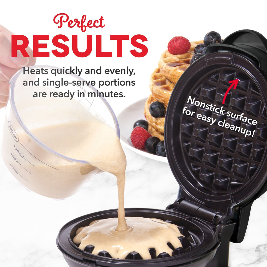 Mini Waffle Maker 2-Packs M5　a7 Nj