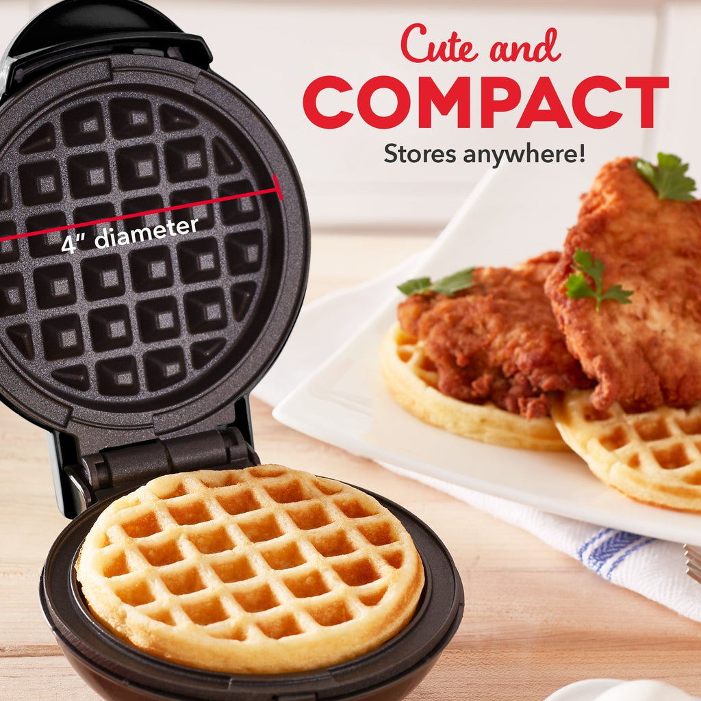 Mini Waffle Maker 2-Packs M5　a7 Nj
