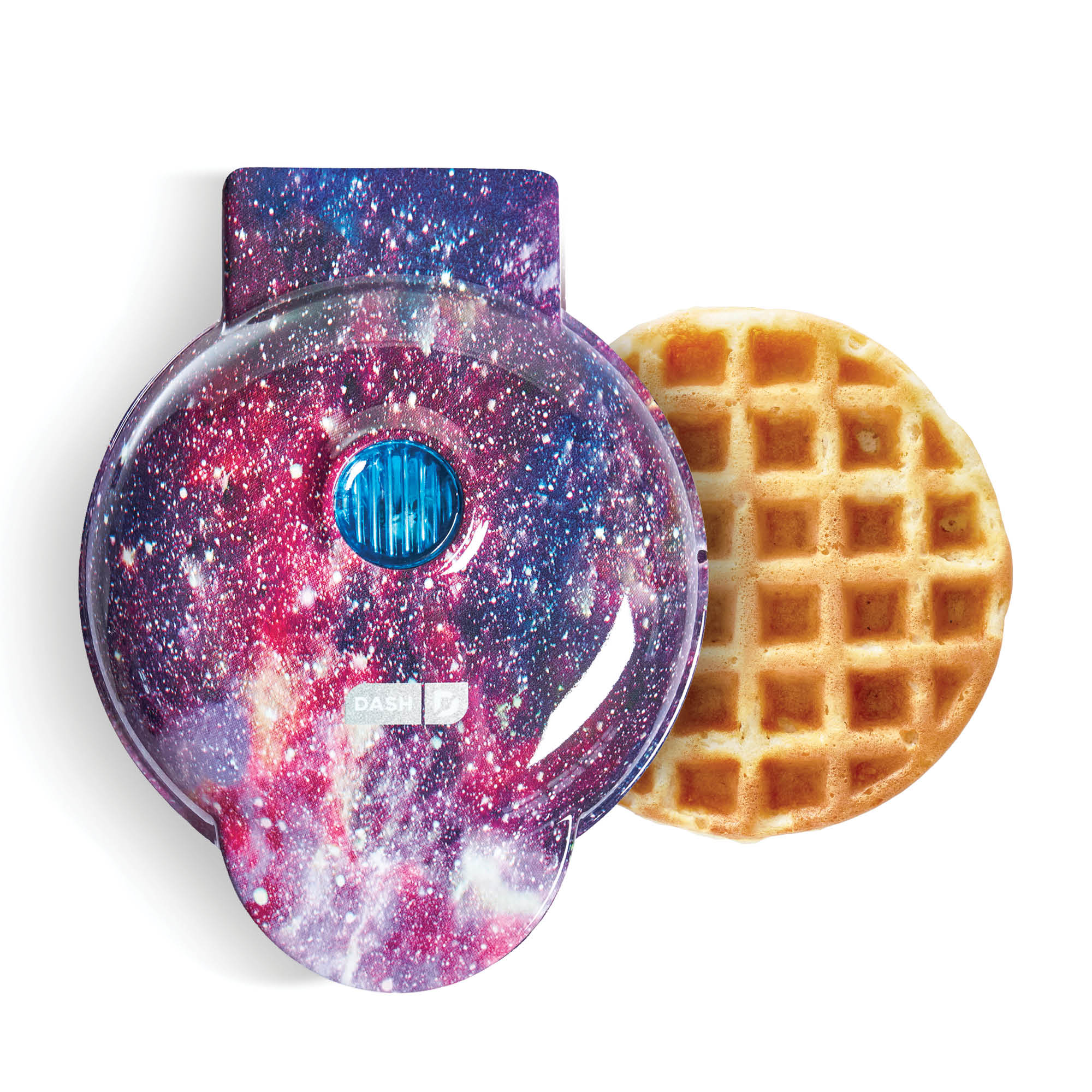Mini Waffle Maker with Galaxy Print R1　7m Te