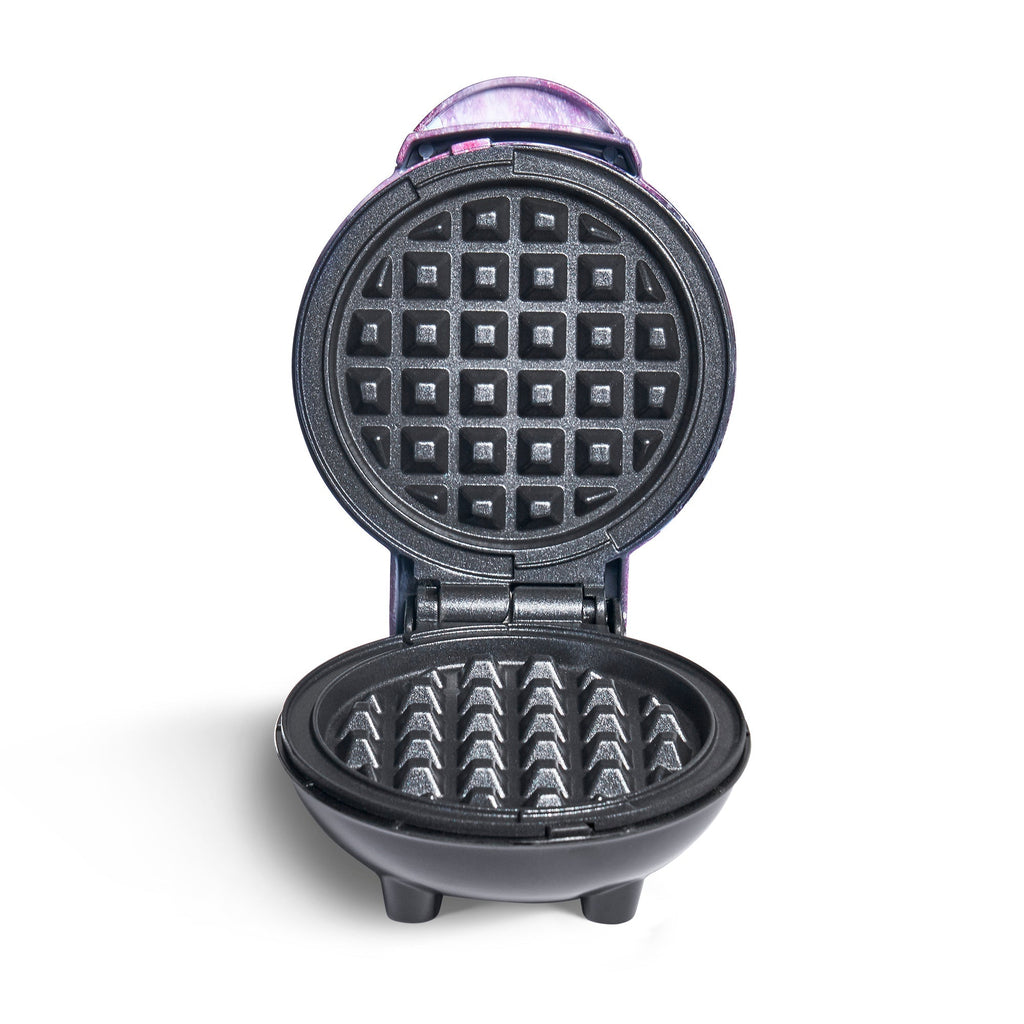 Mini Waffle Maker with Galaxy Print R1　7m Te