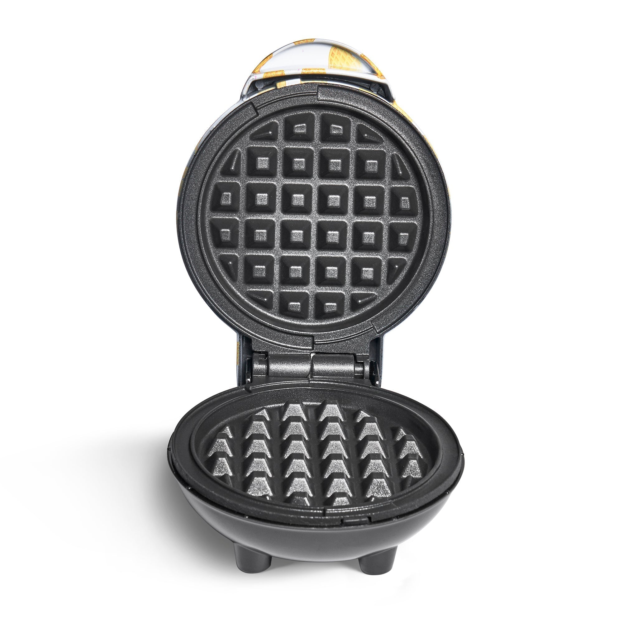 Mini Waffle Maker with Waffle Print G5　y8 AY