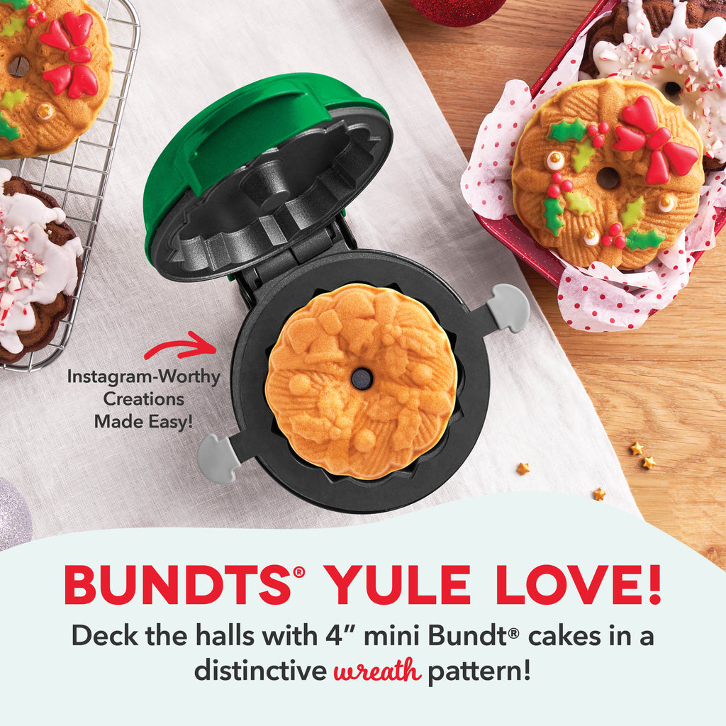 Mini Wreath Bundt Maker T6　Gj Og