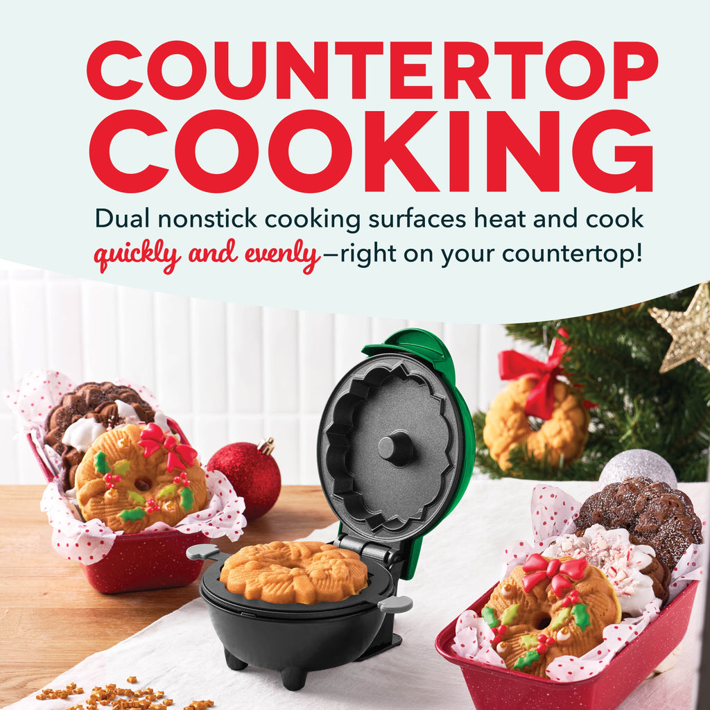 Mini Wreath Bundt Maker T6　Gj Og