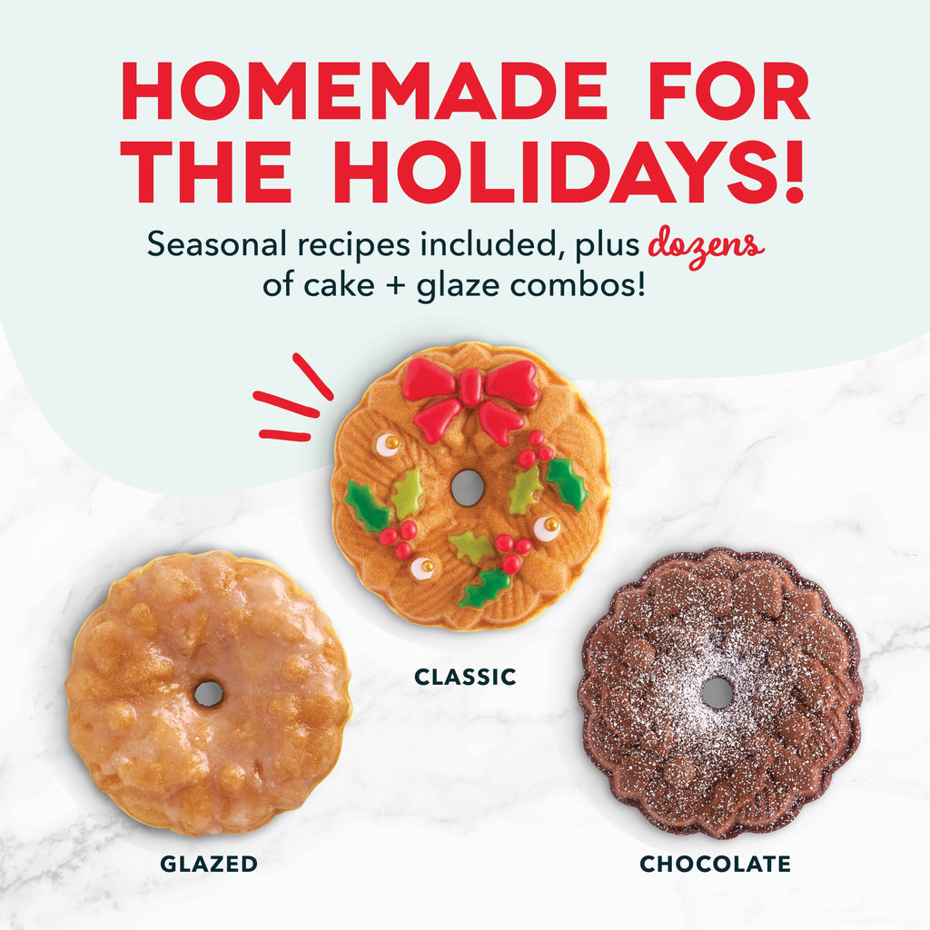 Mini Wreath Bundt Maker T6　Gj Og