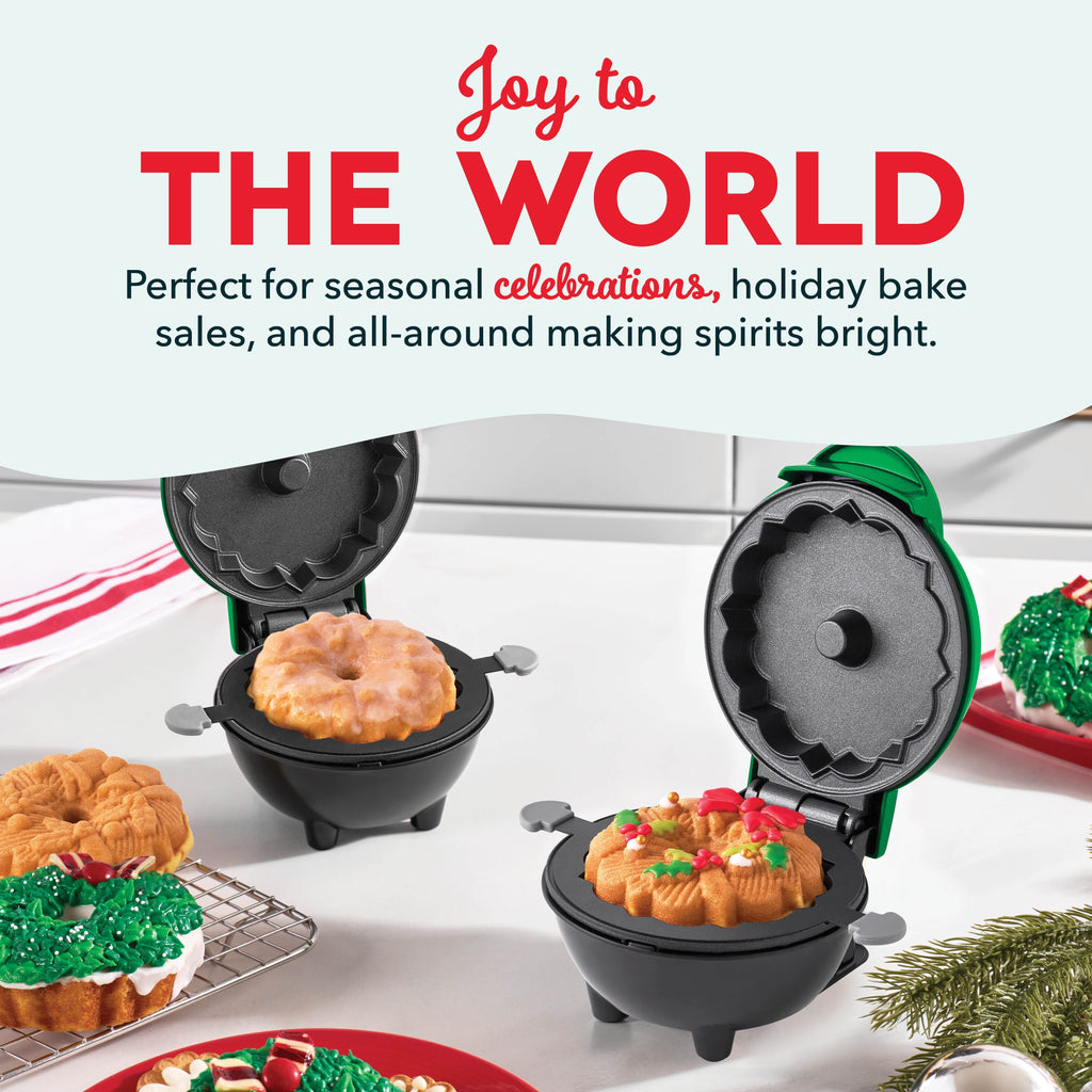 Mini Wreath Bundt Maker T6　Gj Og