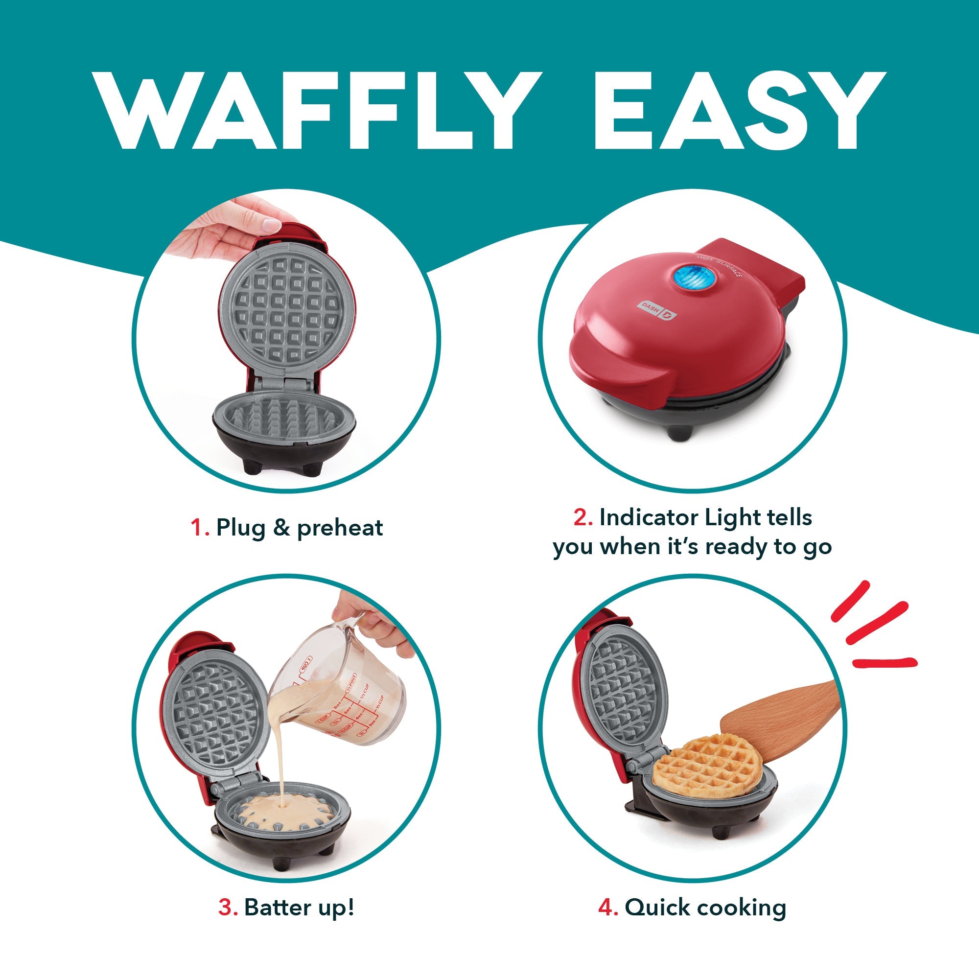 Moana Mini Waffle Maker S8　mG dg