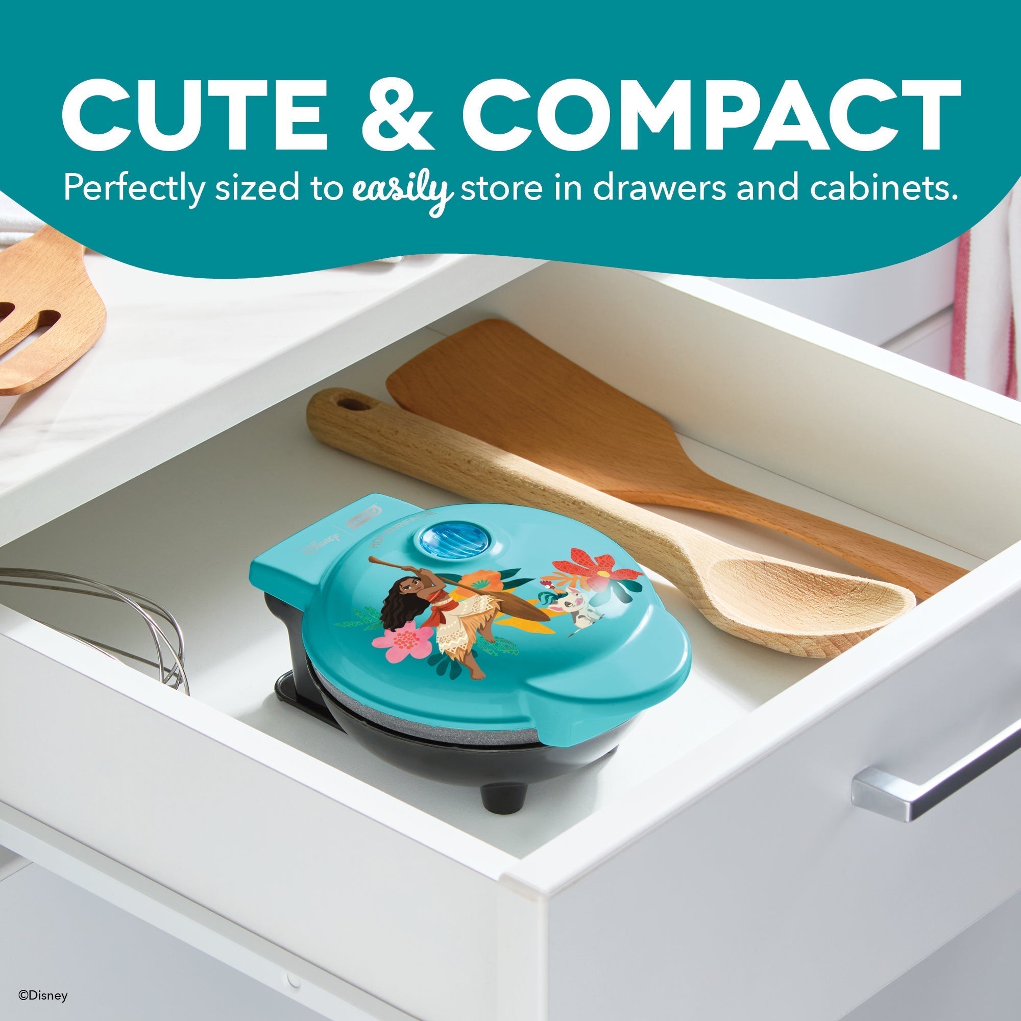 Moana Mini Waffle Maker S8　mG dg