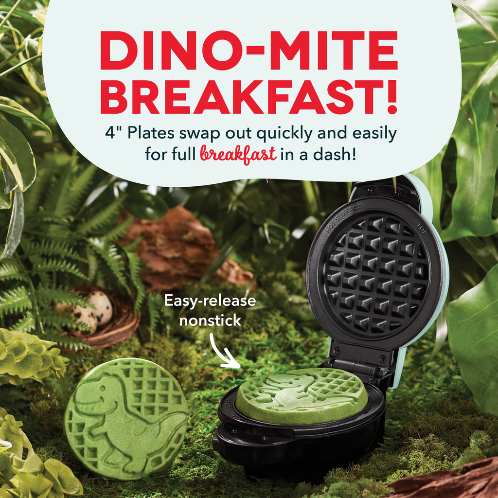 MultiMaker Mini System with Removable Plates: Waffle & Griddle G4　lL wW