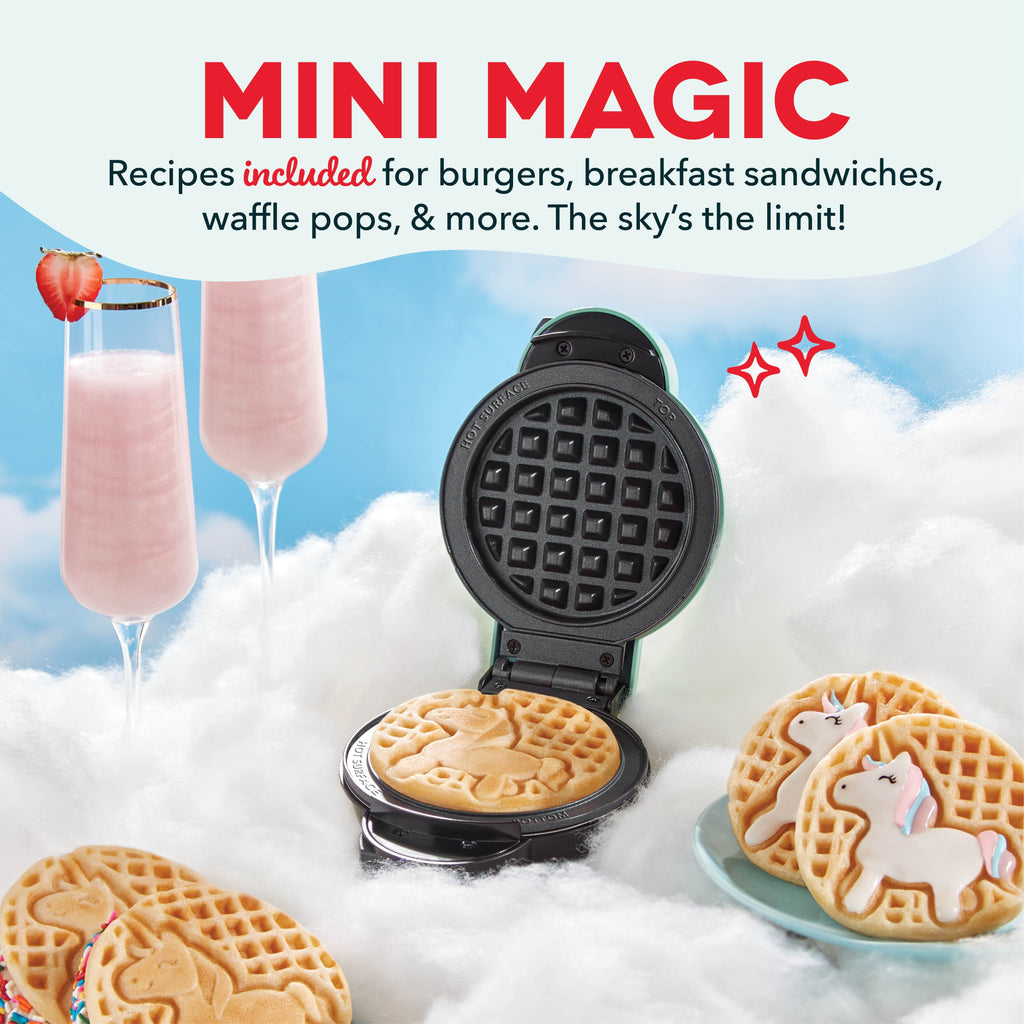 MultiMaker Mini System with Removable Plates: Waffle & Griddle G4　lL wW