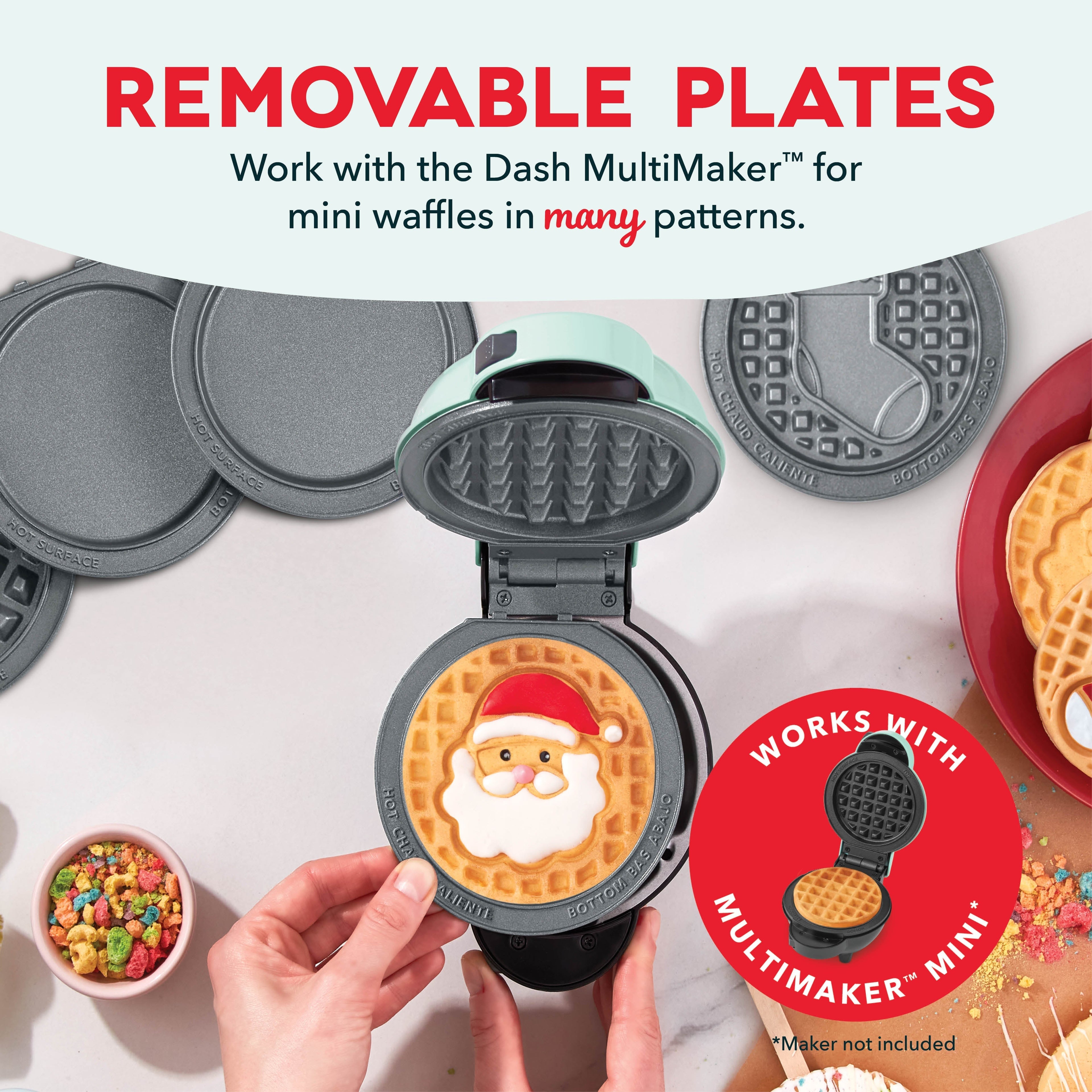 MultiMaker Mini System: Removable Plate Sets E2　t5 uh