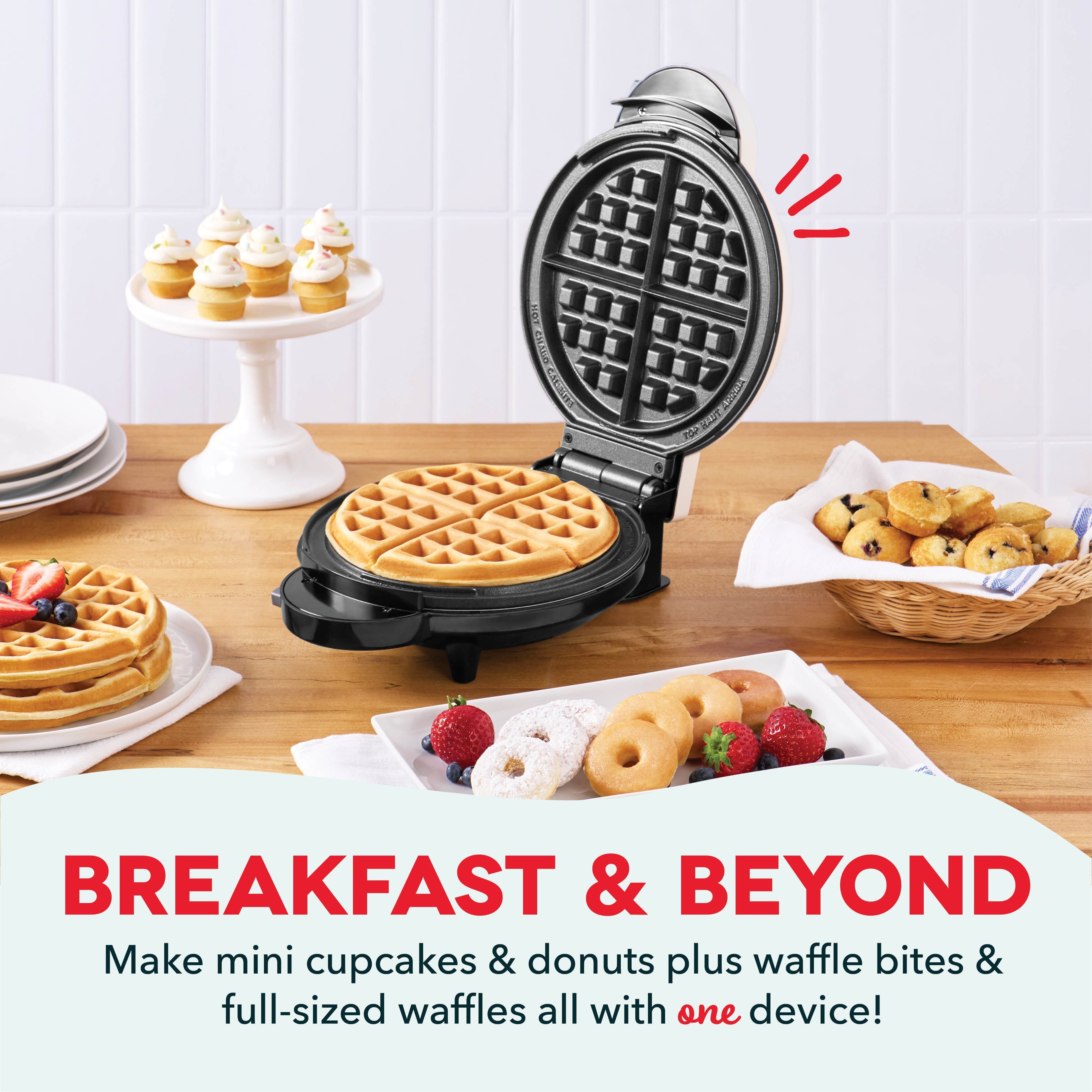 MultiMaker Treat Maker 2pc Plate Pack Waffle S7　Vf kU