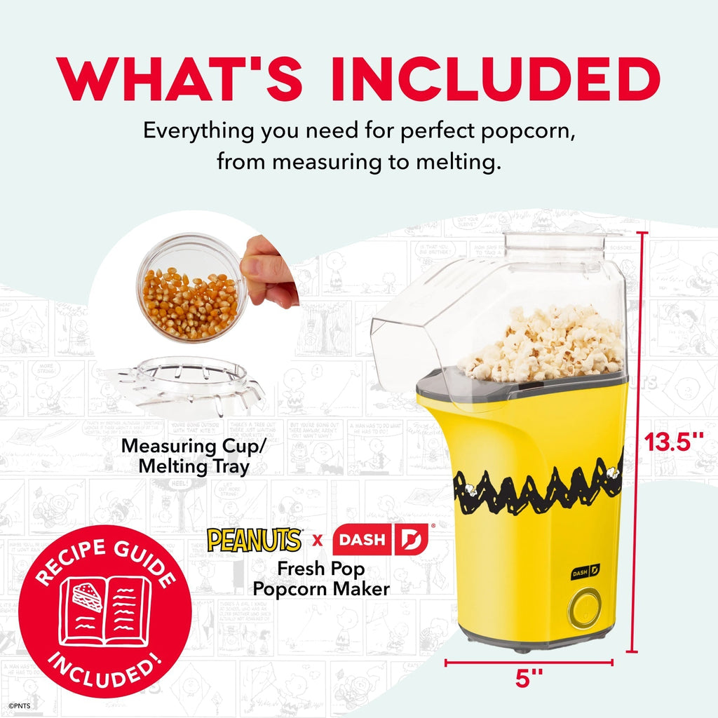 Peanuts Fresh Pop Popcorn Maker W3　1f aU
