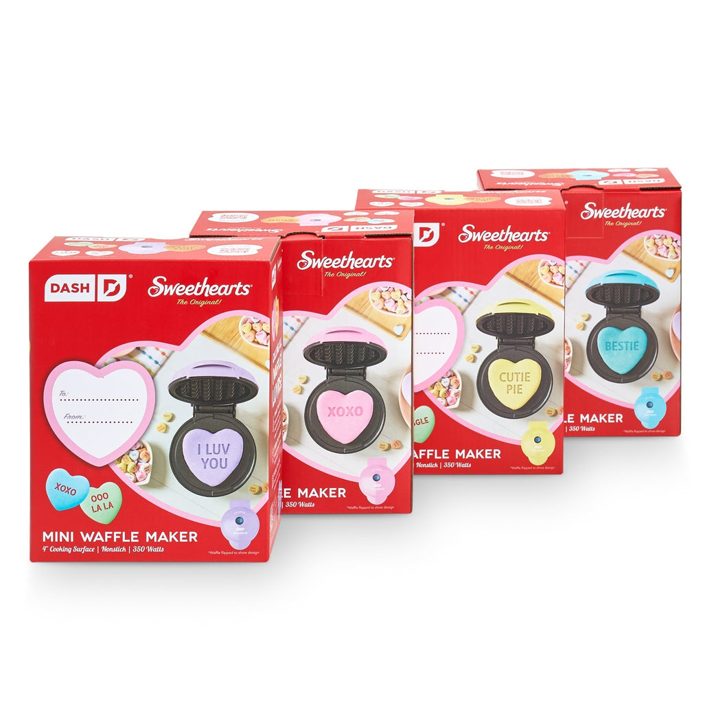 x Sweethearts Mini Waffle Maker J8　ei Co