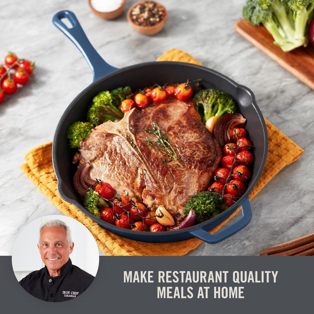 11” Nonstick Cast Iron Skillet Y1　gC iy