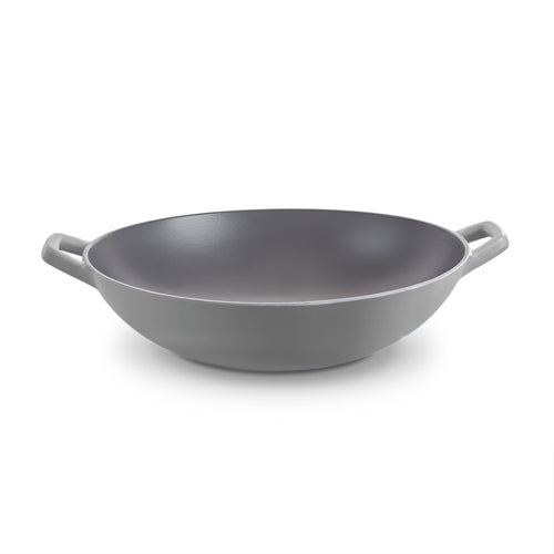 14" Nonstick Cast Iron Wok M9　UG F7
