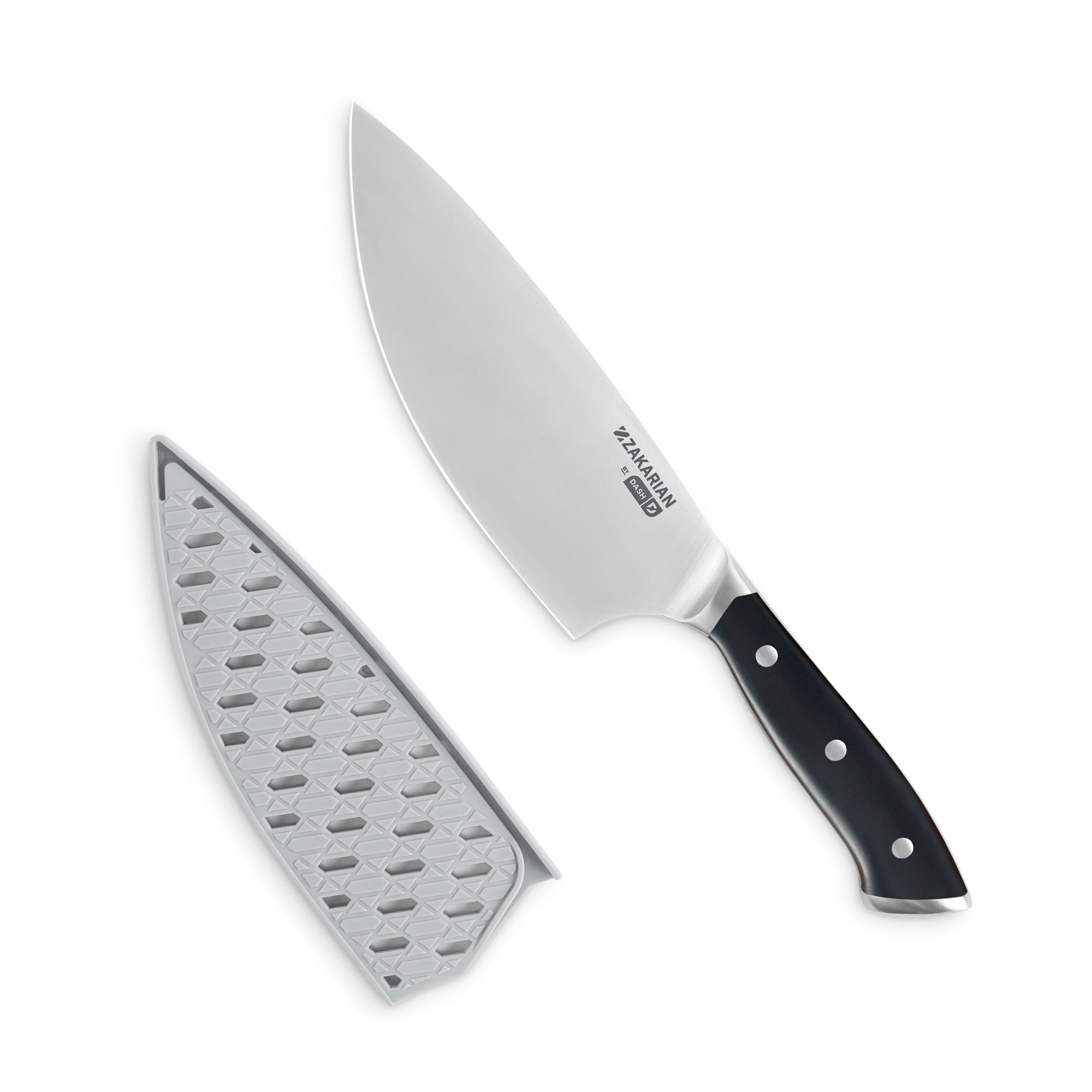 7" Rocking Chef Knife with Sheath C0　kW UZ