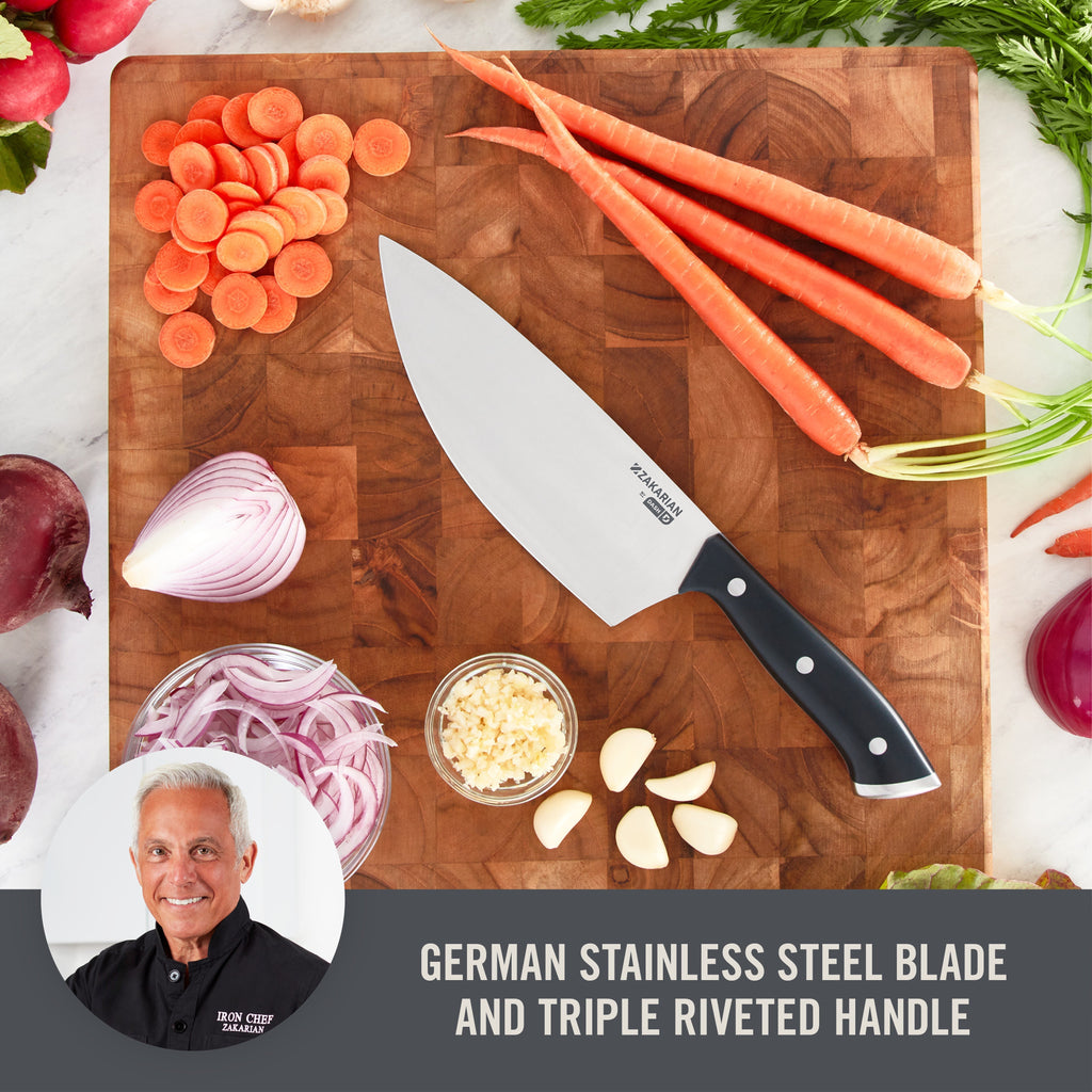 7" Rocking Chef Knife with Sheath C0　kW UZ